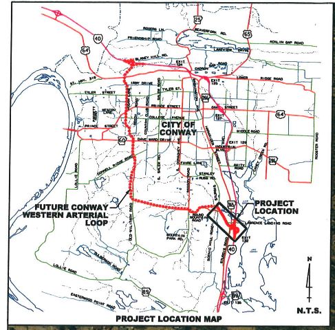 Conway Arkansas Zoning Map New I-40 Exit - City Of Mayflower, Arkansas